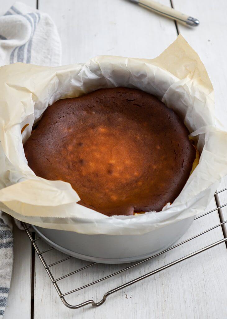 How To Make a Basque 'Burnt' Cheesecake 