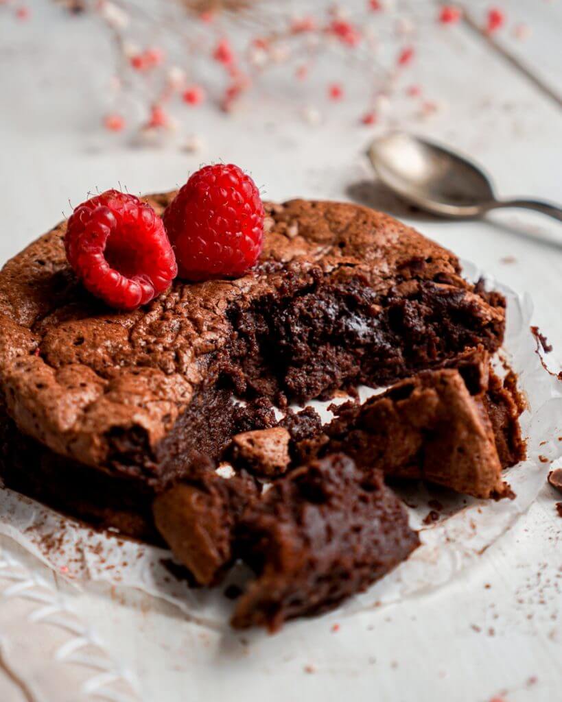 Mini Flourless Chocolate Cake