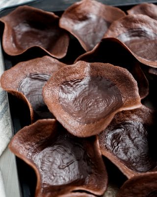 Chocolate Wafer Cups
