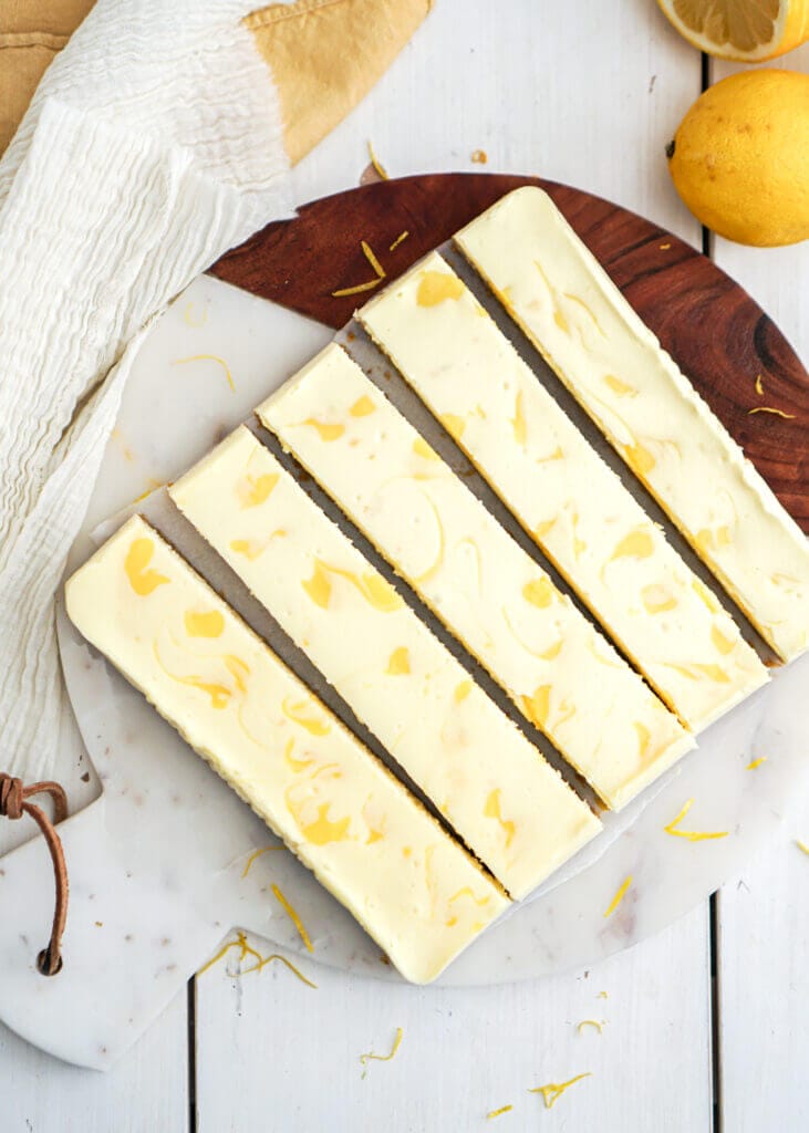 Make Ahead Lemon Cream Cheese Bars