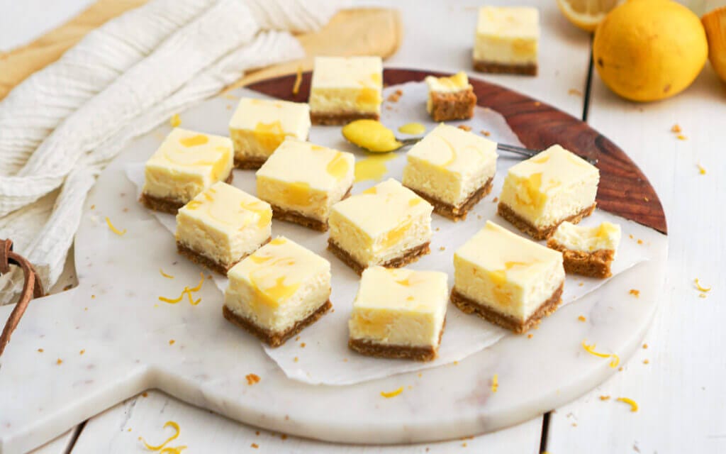 Make Ahead Lemon Cream Cheese Bars